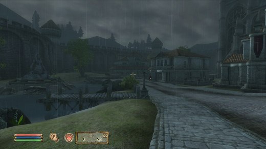 Cities in Cyrodiil are not horrid, but they don't feel like they've been lived in either.