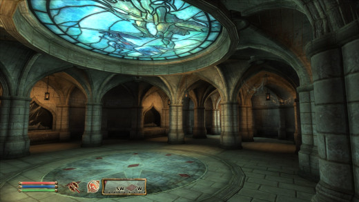 There isn't much to suggest Knights of the Nine, but it's not bad either.