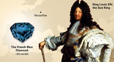 Louis XIV of France and The French Blue Diamond