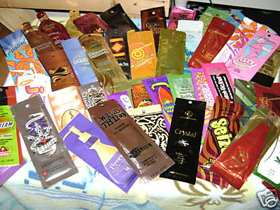 cheap tanning lotion samples
