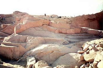 Granite Quarry At Aswan, Egypt