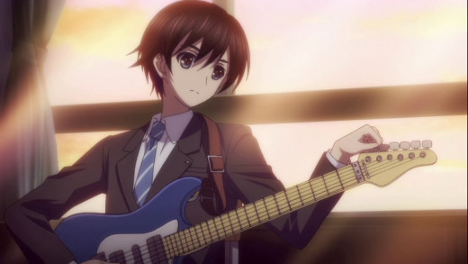 Haruki's amateur guitar skills prove to be a signifcant problem over the course of White Album 2.