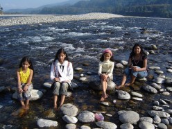 A family picnic at Miao, Arunachal Pradesh, India