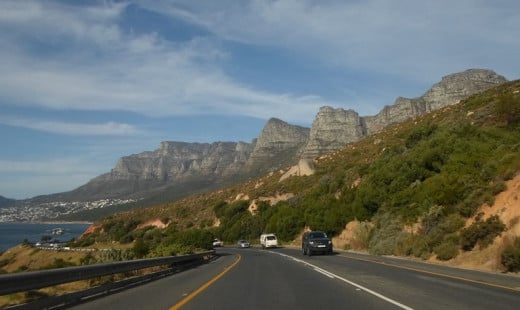 From Llandudno to Camps Bay - View on the Twelve Apostles, Cape Town, South Africa  