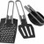 A basic set of cooking utensils are pretty key towards a un-awkward camp kitchen cooking experience. Be warned, the cheese grater is a real pain to wash in the boonies! A basic set of cooking utensils are pretty key towards a un-awkward camp kitchen cooking experience. Be warned, the cheese grater is a real pain to wash in the boonies!