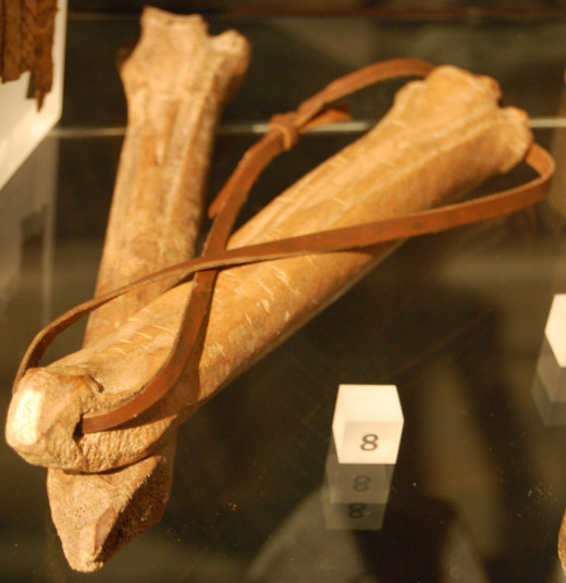 Bone Skates similar to what the Viking's would have used.