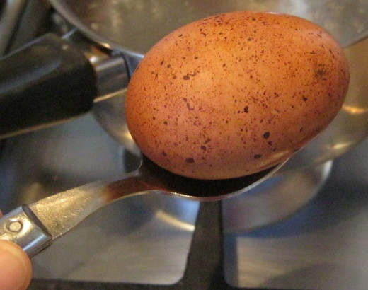 The soft-boiled egg evaporation test