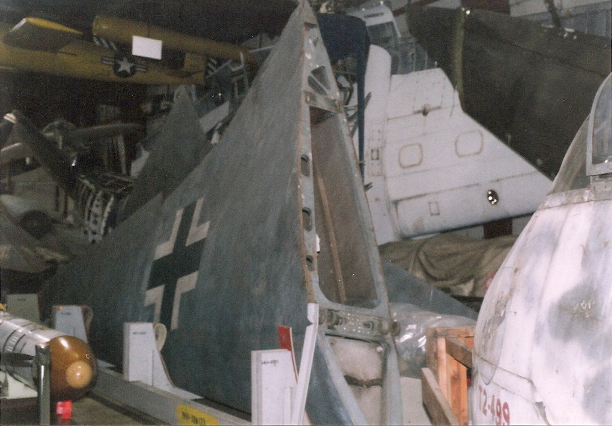 Wing of a Horton Ho-229.  Paul E. Garber Facility, Silver Hill, MD 1998.