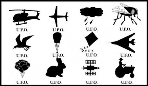 Sometimes UFOs are just that - "unidentified". 