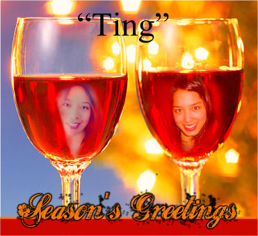"Two Glasses Ting" poetry by Cathy Nerujen