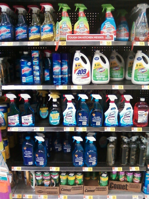 Not all cleaning chemicals are compatible with glass top stoves