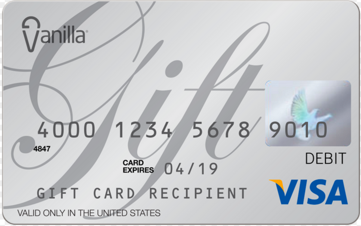 How To Link Visa Vanilla Gift Cards To Paypal Hubpages