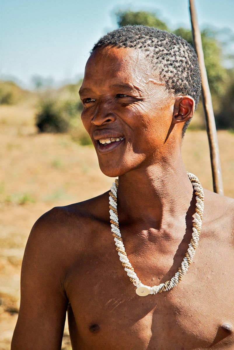 A San tribesman 