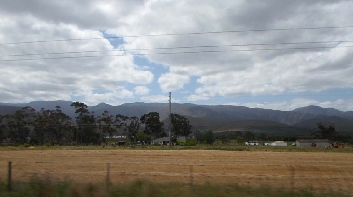 Between Riviersonderend and Swellendam, Western Cape, South Africa 
