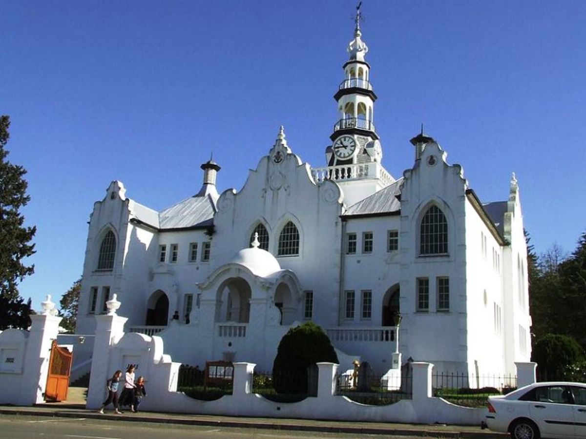 Dutch Reformed Church, Swellendam, Western Cape, South Africa 