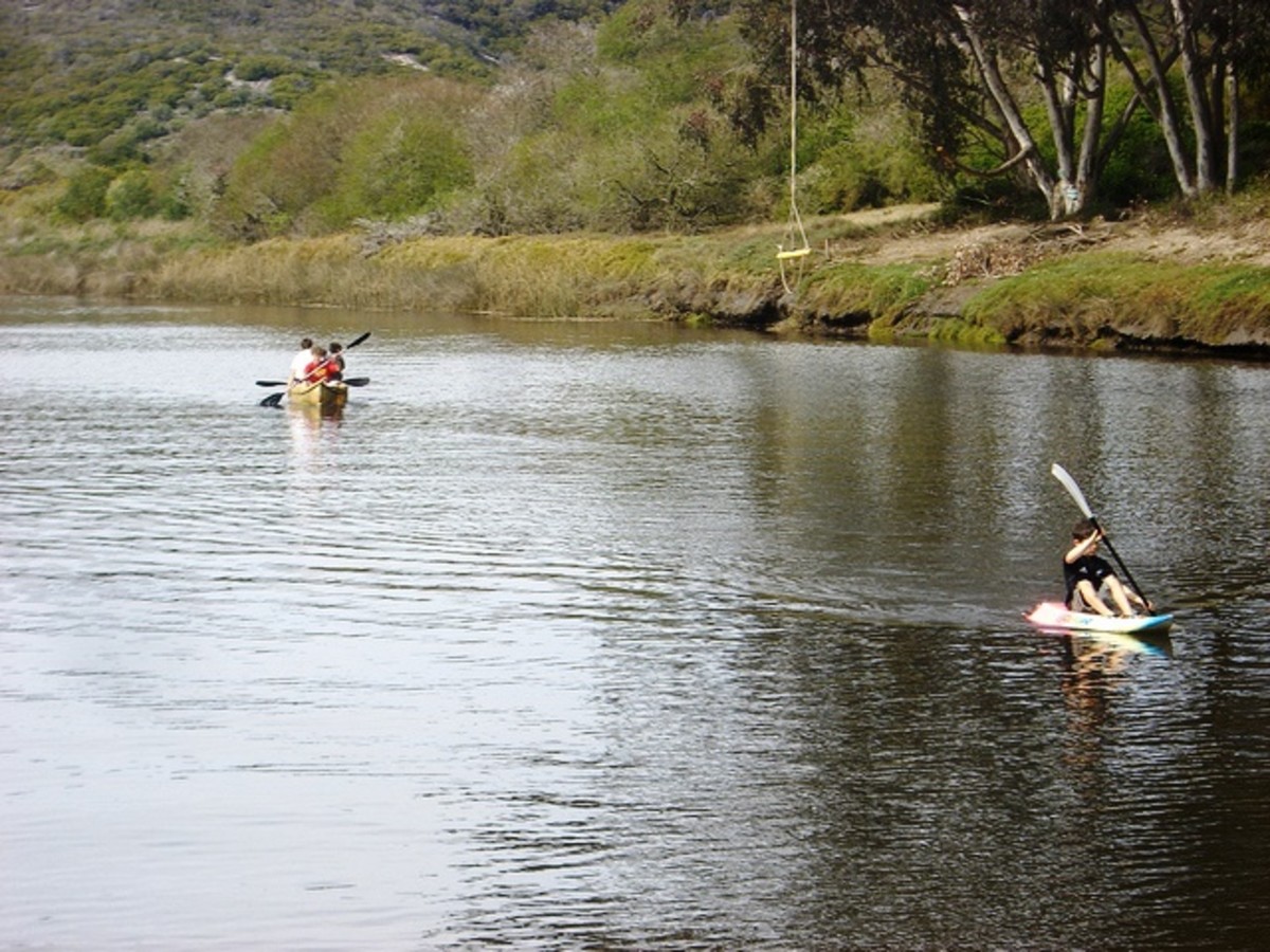 Duivenshok River at Vermaaklikheid, Western Cape, South Africa 