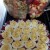 Pasta salad (noodles, Italian dressing, Parm. cheese), deviled eggs (egg center, mustard, mayo, pickles), pineapples/strawberries/grapes, salami with cream cheese center, chicken salad (cooked and diced chicken with mayo/egg whites/celery/pickle).