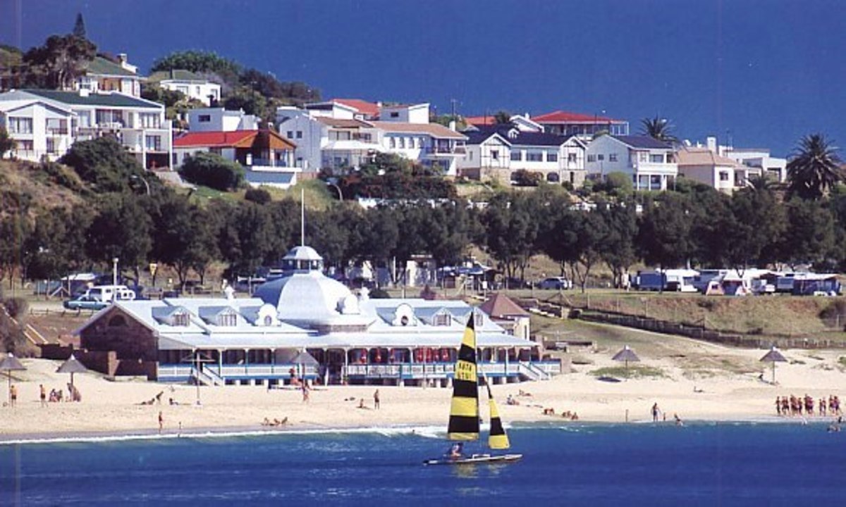 The Santos Pavilion at Mossel Bay, Western Cape, South Africa 
