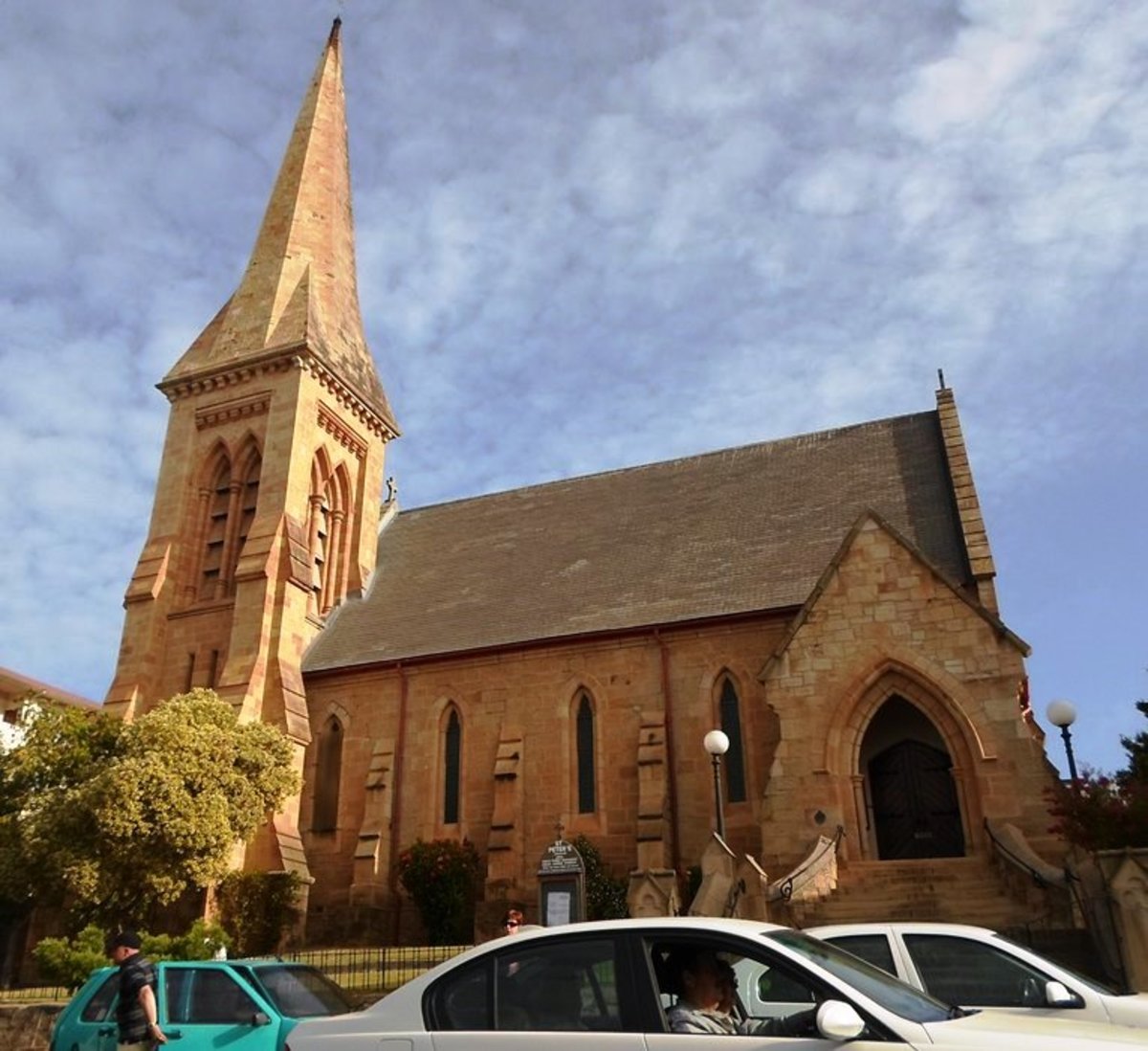 St. Peter's Anglican Church built in 1878, Mossel Bay, Western Cape, South Africa 
