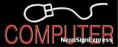 Computer Neon Sign