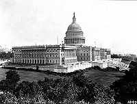 U.S. CAPITOL in 1906