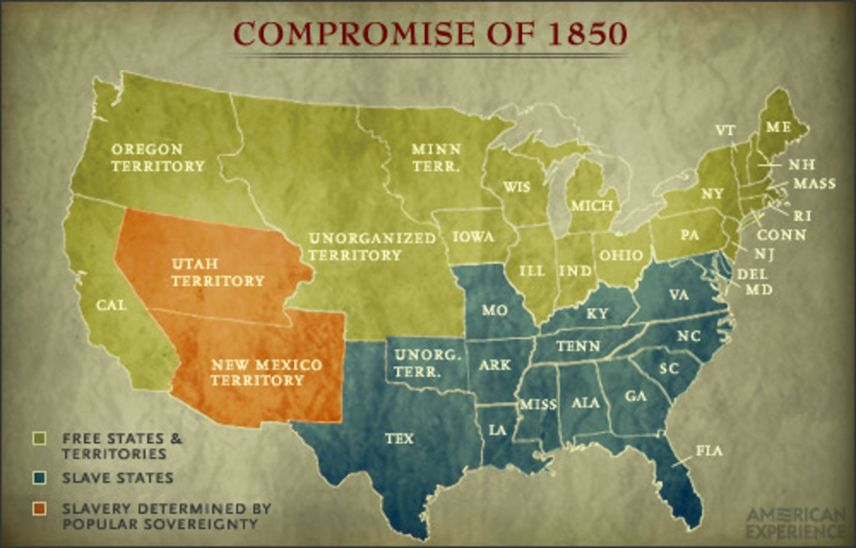 What was the cause and effect of the Compromise of 1850?