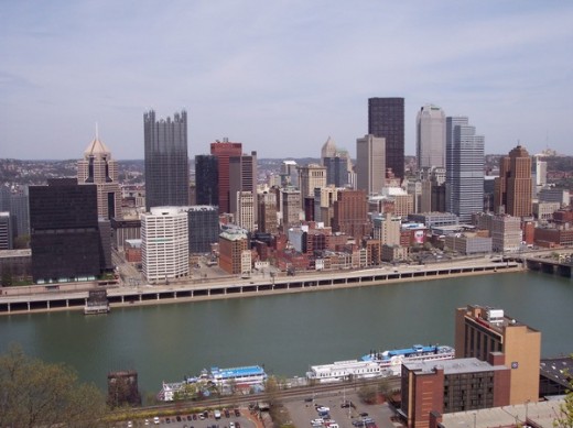 Gateway clipper fleet in Pittsburgh