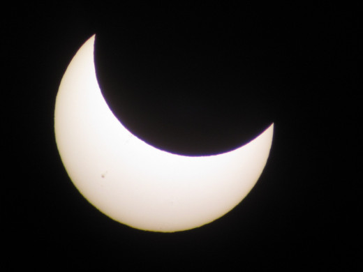 Solar Eclipse: 7:05 PM