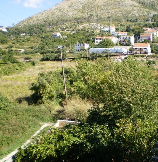 A view of the village close by.