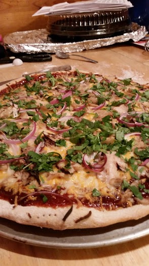 My Version of the BBQ Chicken Pizza from Scratch