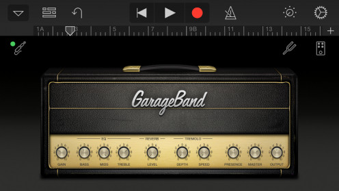 GarageBand for iOS is the ultimate songwriting tool, with guitar amp modeling built right into it.