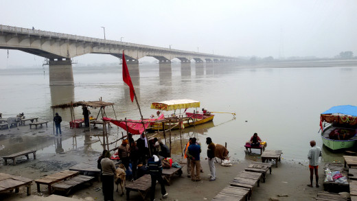 Bridge over Sarayu; Ayodhya