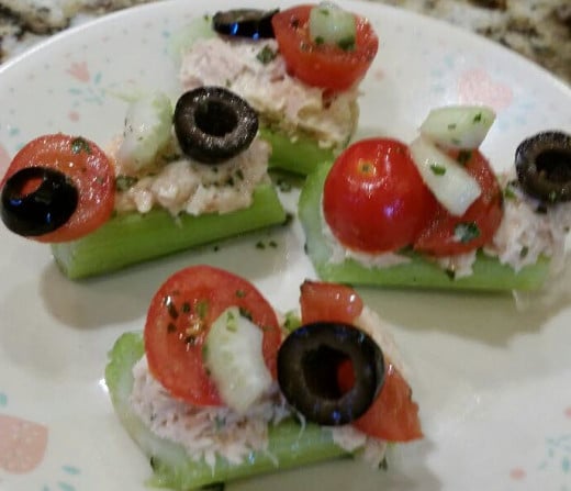 Tuna Salad Hors d’oeuvres