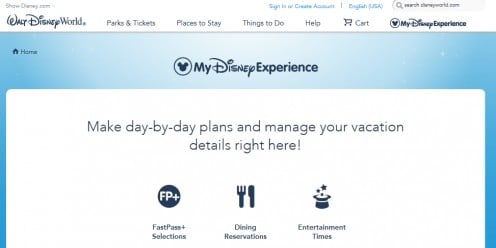 This is the official Disney site that my wife and I used to plan our first two trips to Walt Disney World. I dream of more!