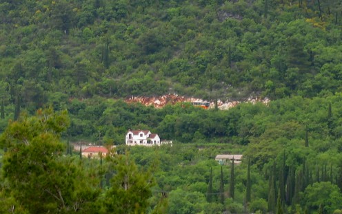 A view of the village