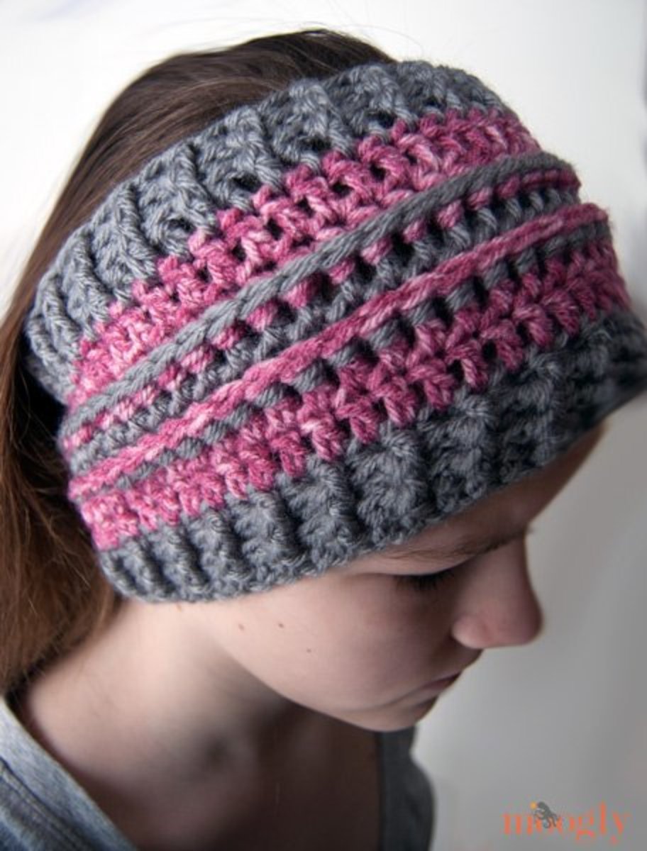 Download 12 Easy Crochet Headband Ideas and Free Patterns | FeltMagnet