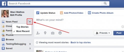 Choose the order in which posts appear on News Feed.
