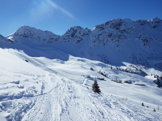 Sonntag Stein, Austria, a funky little ski area.
