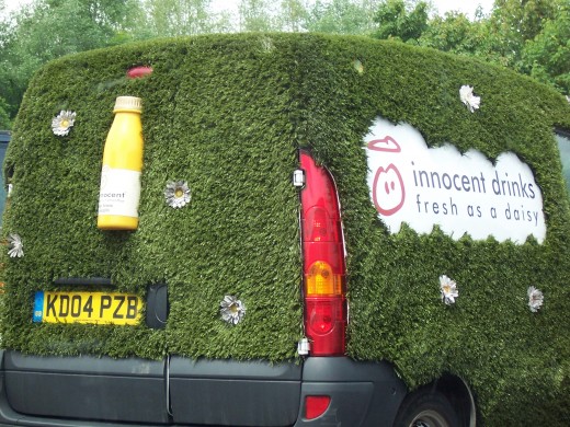 Unusual Advertising-very eye-catching