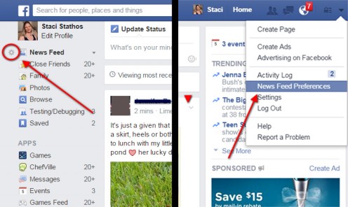 Tweak your Facebook News Feed Preferences.