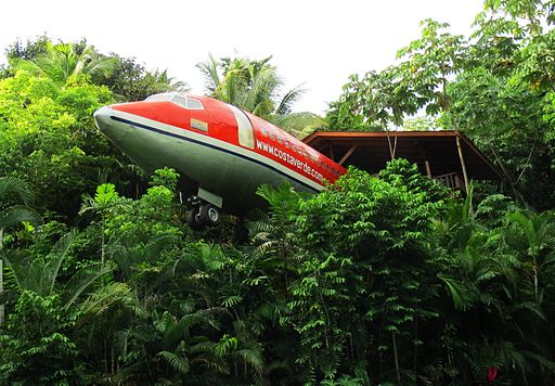 Costa Verde Costa Rican Resort. Master Suite in a real airplane.