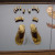 A pair of sandals, finger coverings and toe coverings also worn by pharaoh. A pair of sandals, finger coverings and toe coverings also worn by pharaoh.