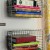 Basket shelves. Basket shelves.