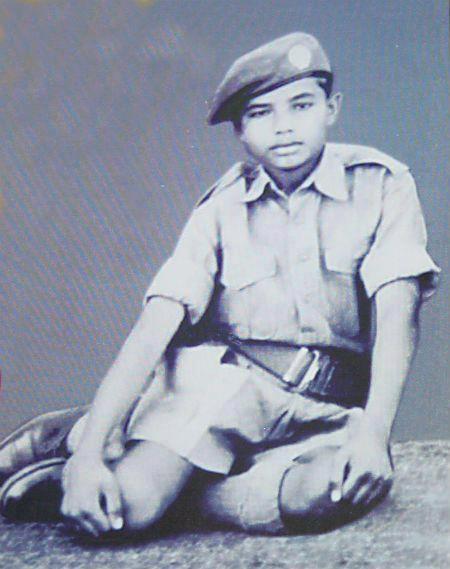 Narendra Modi as a child