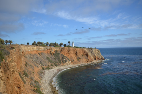 Traveling to see family, and nearby areas is another thing I would love to do when retiring early, if possible! This is in California, not too far from Los Angeles.  Lighthouse in the distance.