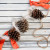 Visit http://www.ellaclaireinspired.com/pinecone-garland-tutorial/ for the tutorial on this lovely pinecone garland