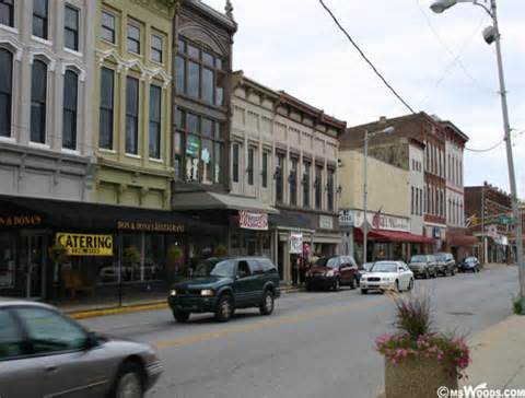 Downtown Franklin, Indiana