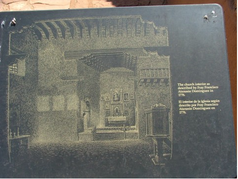 This depiction of the interior of the third version of Our Lady of the Angels, is based on the 1776 description of a Franciscan friar.