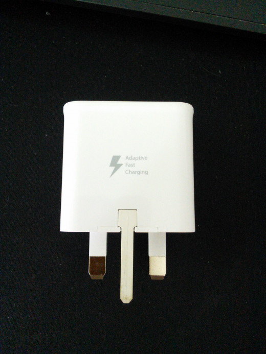 Note 4's adaptive charging adapter.