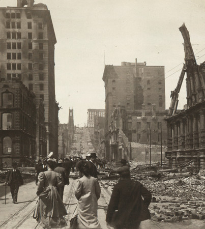 1906 earthquake and fire in San Franciso